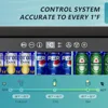 Beverage Refrigerator, 180 Can Built-in Beverage Cooler, Under Counter Beer Fridge with Glass Door for Soda, Water 3