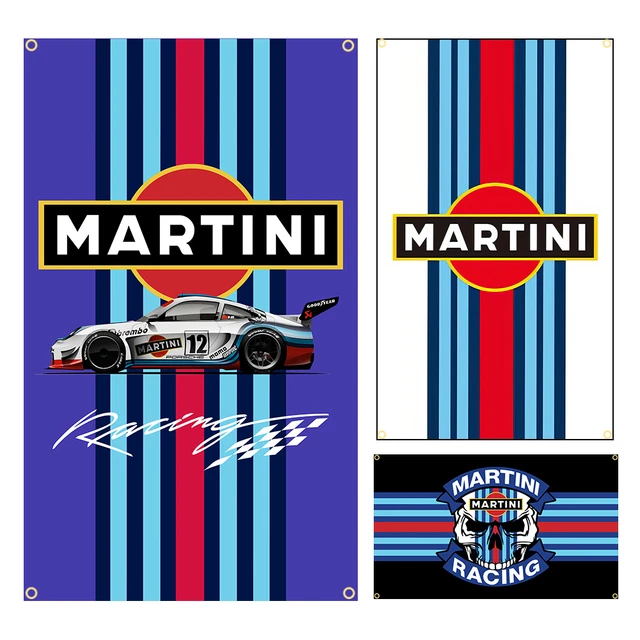 90x150cm Martini Super Racing Car Banner Tapestry Polyester Printed Flag  Decoration - AliExpress