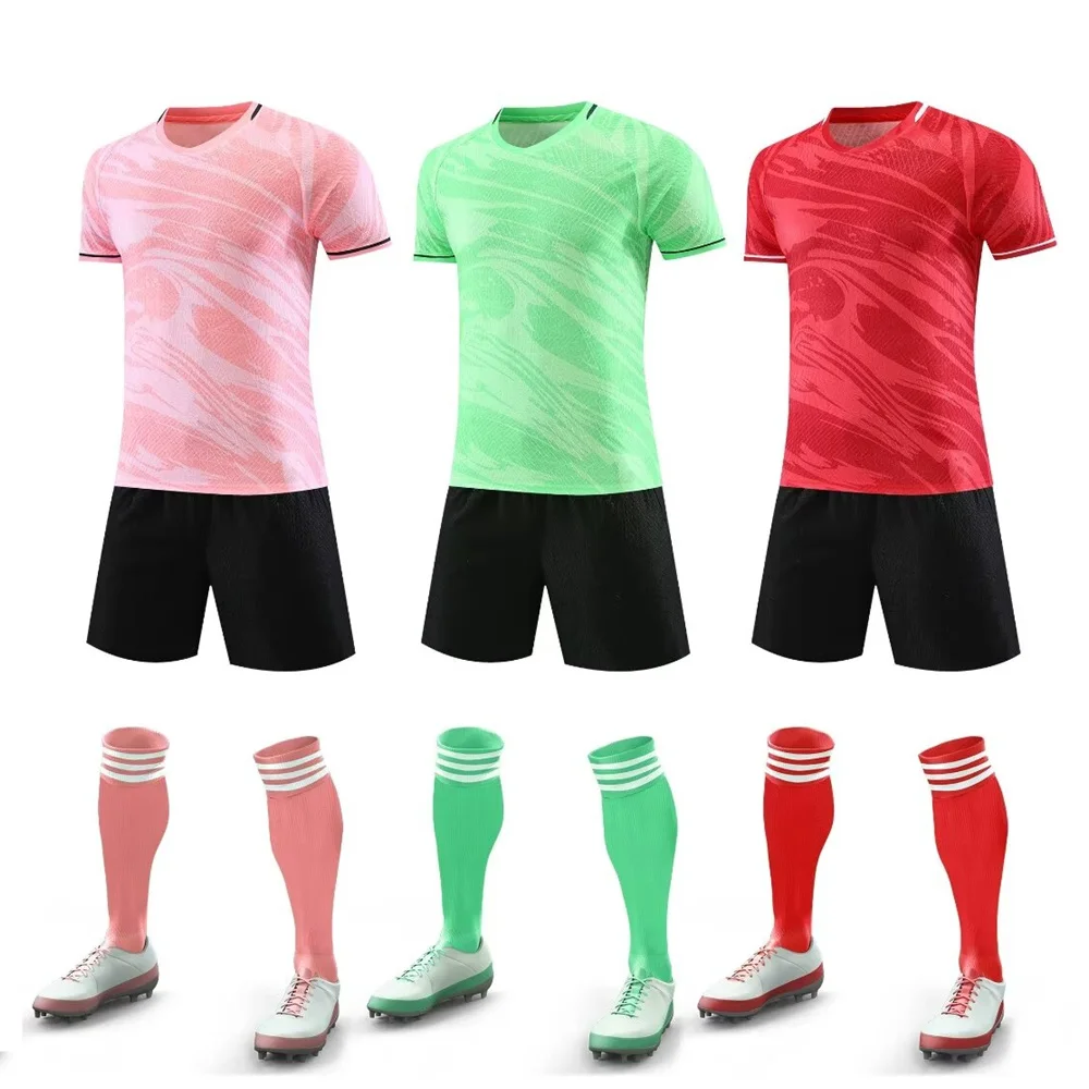 new 24 25 boy girl 9018 Fans Football shirt men and kids home away games Soccer Jerseys kits Short Sleeve uniform training wear