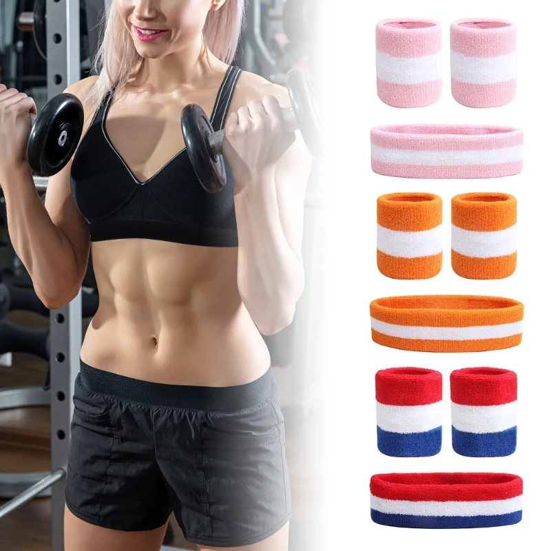 

Повязки на запястье. Повязки на голову для тренировки. Эластичная повязка на голову на запястье.