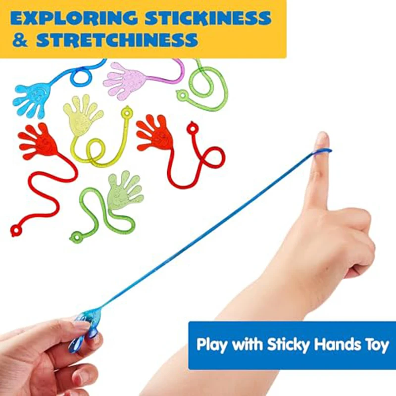 Cat Sticky Palm Elastically Fidget Toys for Kids Birthday Party Favors Treats Guest Gifts School Incentive Juguetes 10/30/50PCS fidget toys