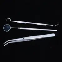 Kit de 3 outils dentaires en acier inoxydable de haute qualité pour la gestion de la santé bucco-dentaire 4