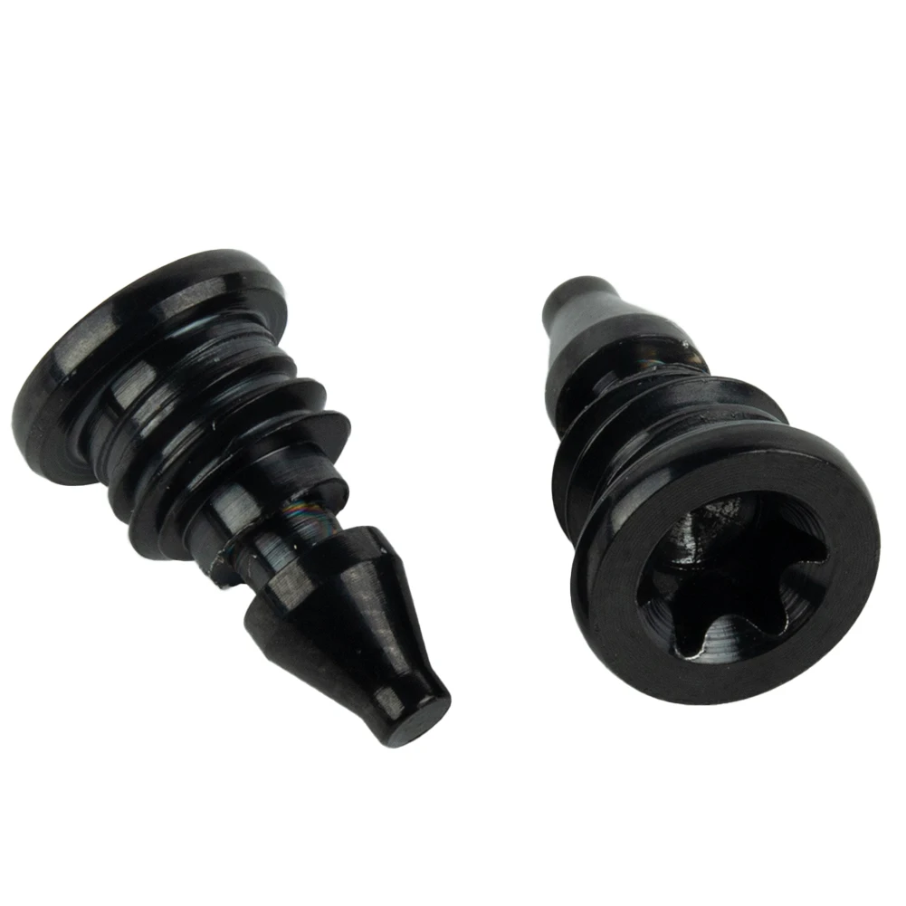 Bleed Screws Premium Quality 2pcs Bicycle Bleed Screws with O ring for EBT Bike Titanium alloy Bolts