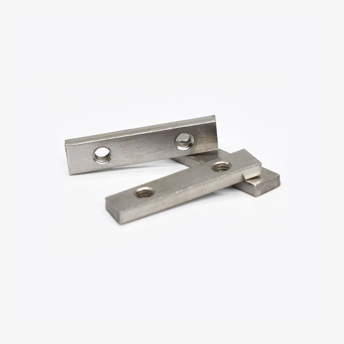 304 Stainless Steel Non-Standard Rectangular Porous Nut Aluminum Profile Special Accessory M4M5M6