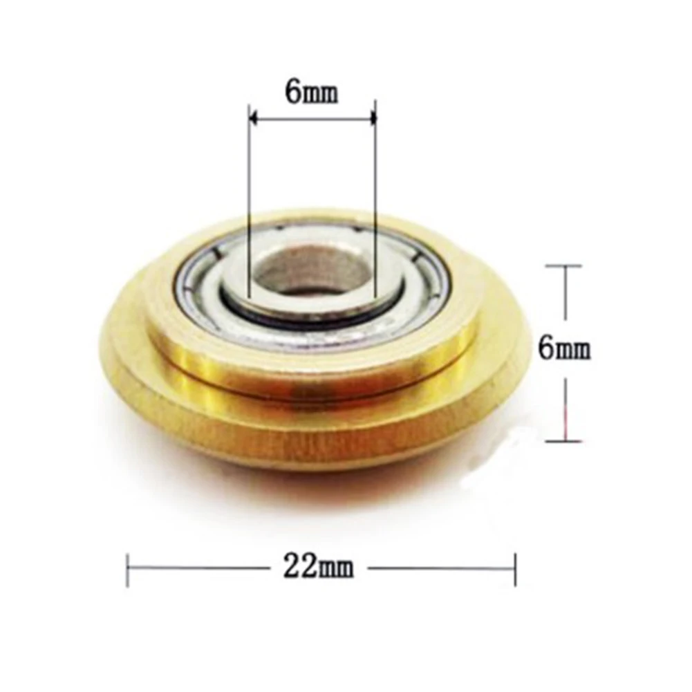 Glass Cutter Tile Glass Cutter Tile Cutting Tool Tile Cutter Blade Tungsten Carbide Bearing Ceramic Glass Cutting Wheel 22*6*6mm