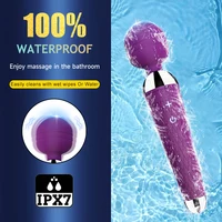 Leistungsstarke Oral Klitoris Vibratoren USB Ladung Av Zauberstab Vibrator Anal Massager Erwachsene Sex Spielzeug Für Frauen Sichere Silikon Sex Produkt 5
