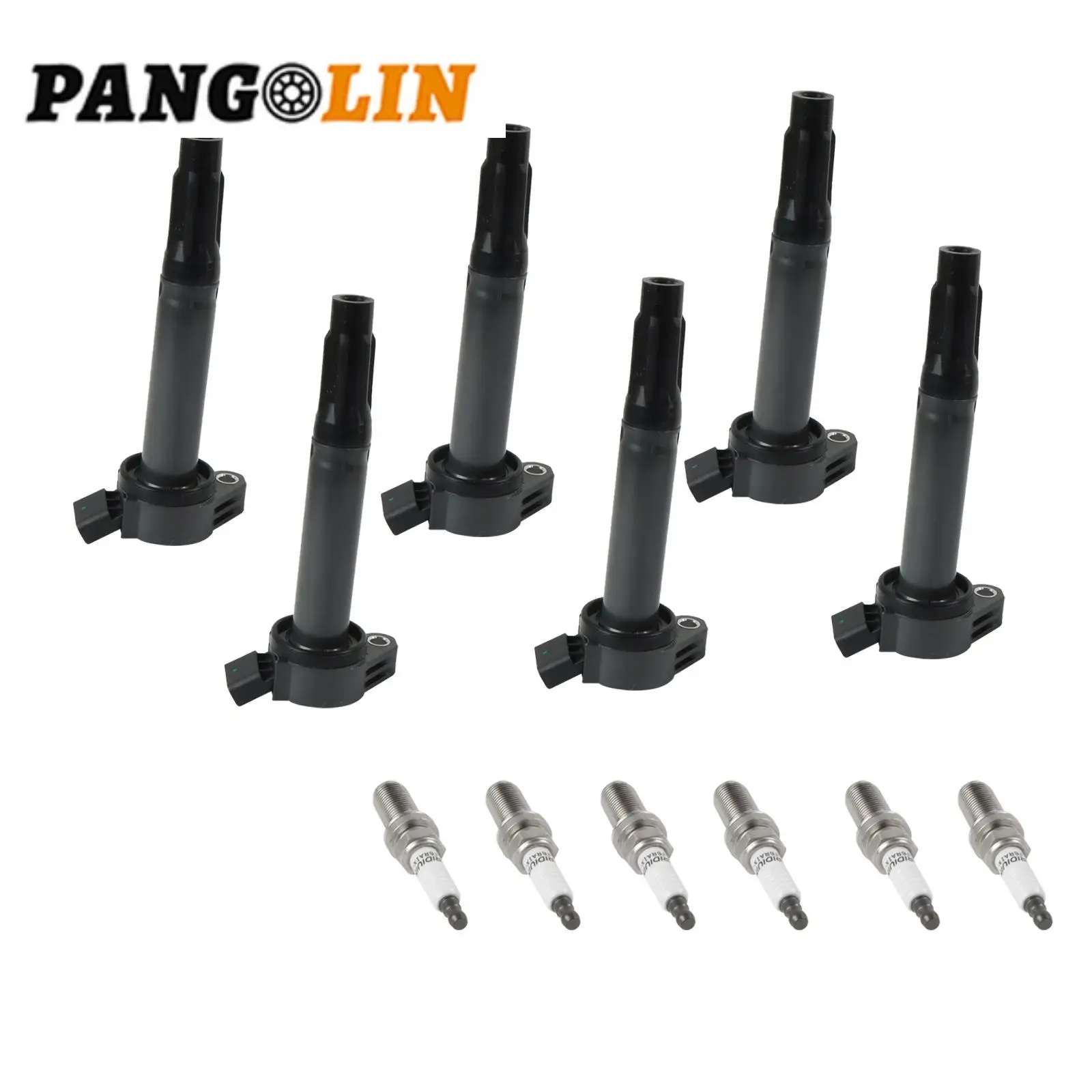 12pc UF487 UF598 90919A2004 Ignition Coils & Iridium Spark Plugs Set