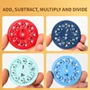 Math Fidget Spinners Educational Rotating Toys for Children to Learn Arithmetic Fingertip Gyroscope Education Tool Student Gifts 4