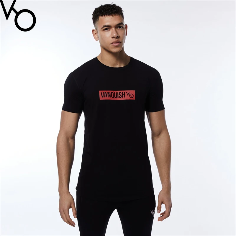 

Summer New Men T-Shirt Jogger Sports Fitness Cotton Round Neck Short Sleeve Fashion Men's Clothing Gym Running Training Clothes