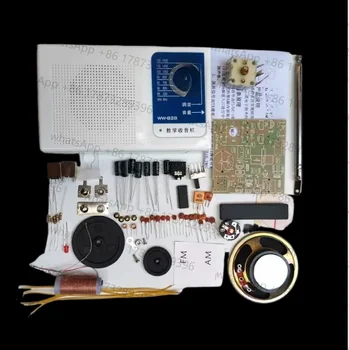 FM FM Am AM Kit radio dual-band Insegnamento Attrezzatura sperimentale Componenti elettronici Fai da te fatto da sé