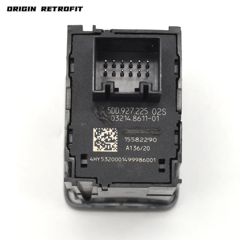 5DD 927 225 for SKODA Octavia Parking Brake Auto Hold Switch Button Handbreak