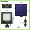 2 PCS Solar Lamp Outdoor Super Bright Wall Light IP65 Waterproof Street Light Solar Security Lights for Garden Yard Patio Porch 4