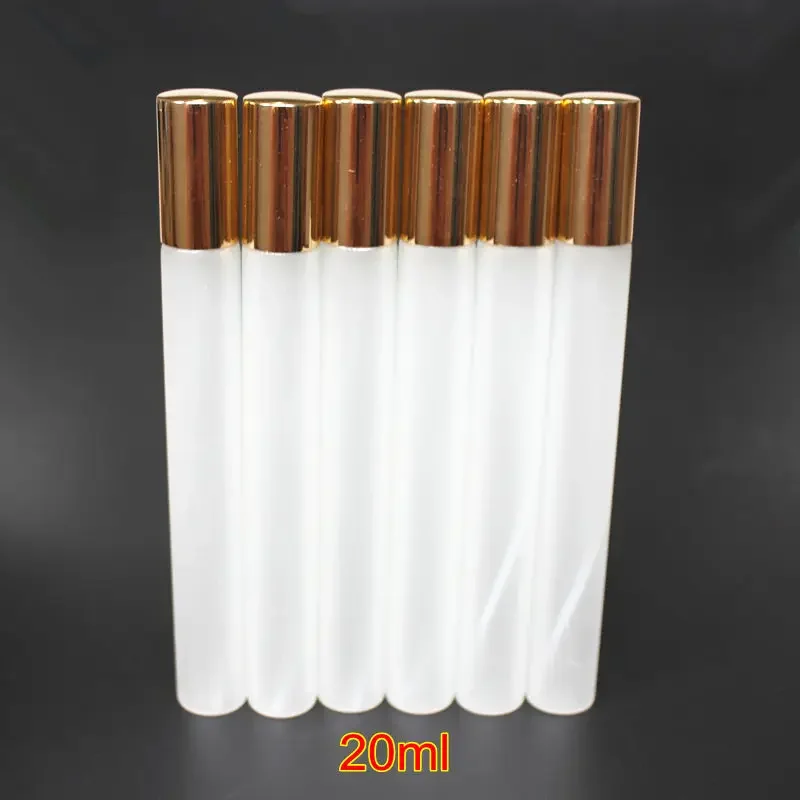 

24pcs/lot 20ml Refillable Sample Perfume Bottles Frosted Spray Bottle Thin Glass Tube Travel Vials