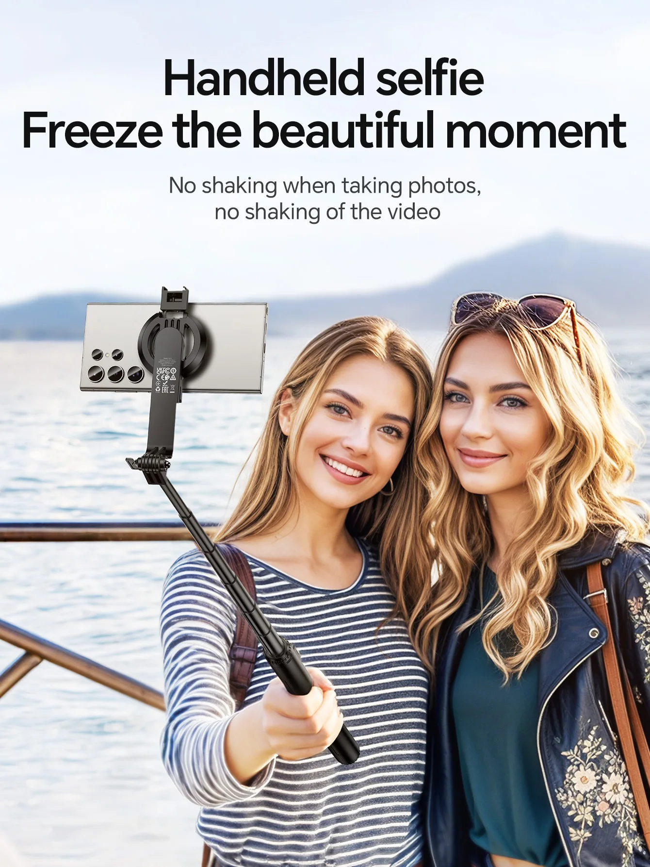 HOCO K25 Magnetic Tripod Selfie Stick with Bluetooth Remote