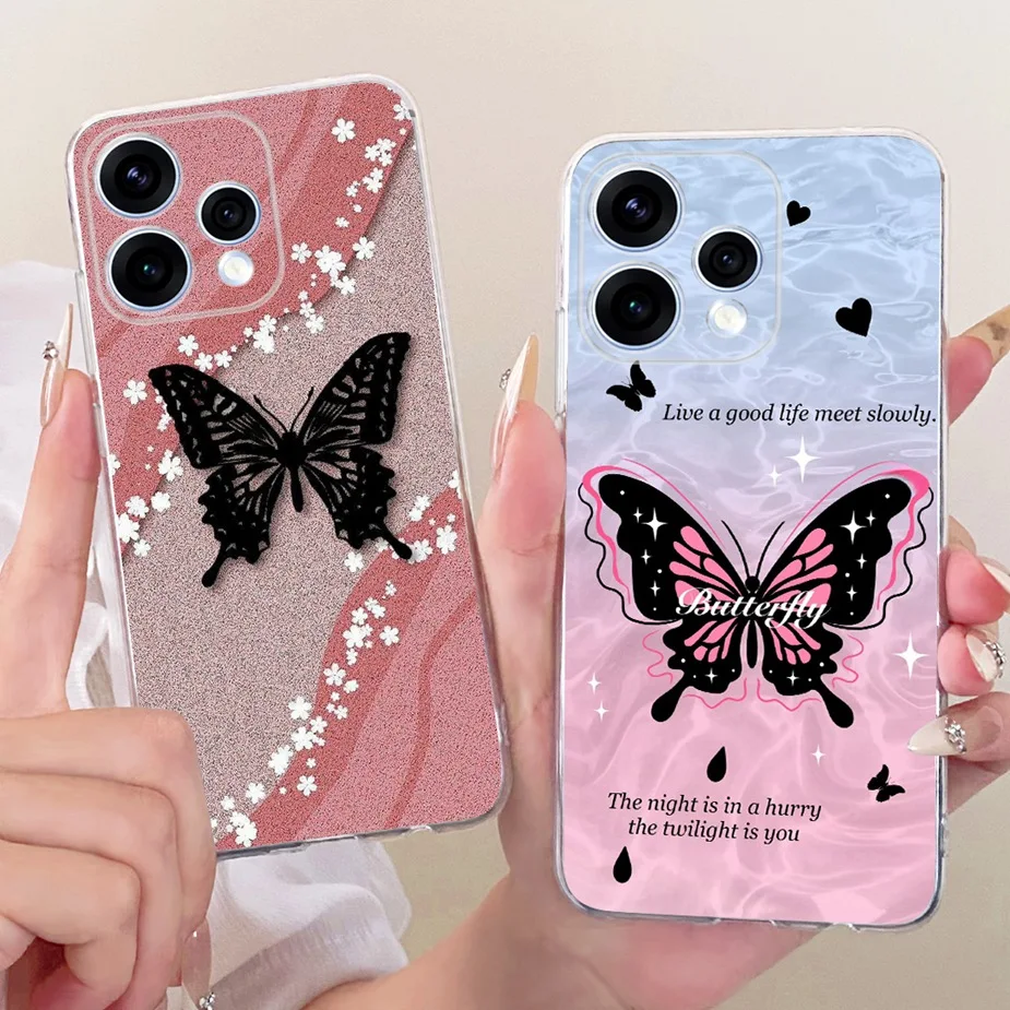 Colorful Flowers Painted Soft Slim Phone Case