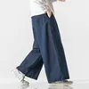 Oversized Men Jeans Wide-leg Pants Autumn Hip-Hop Denim Trousers Couples Loose Casual Jean Men Woman Vintage Streetwear 5XL 3