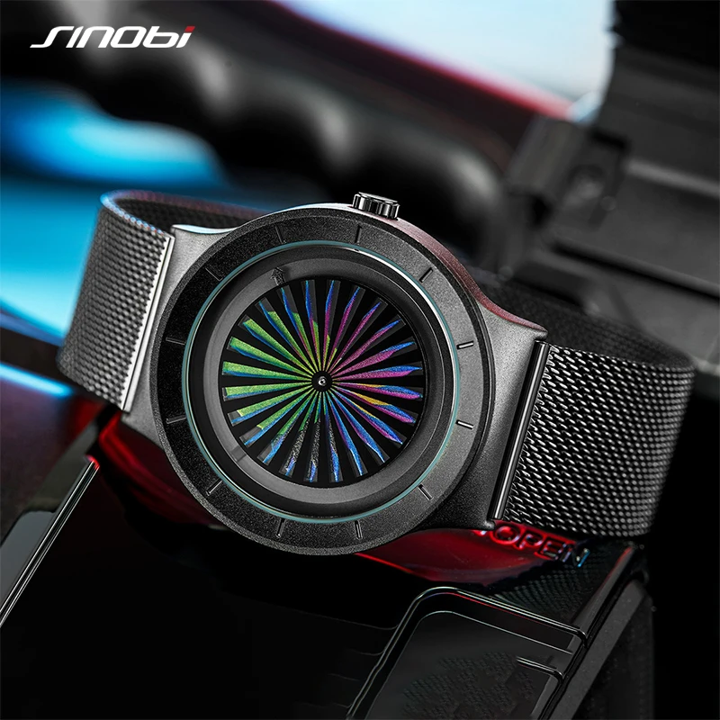 SINOBI Mens Creative Watches Original Fashion Dress Man's Quartz Watches for Dropshipping  relogios masculinos Mainland China