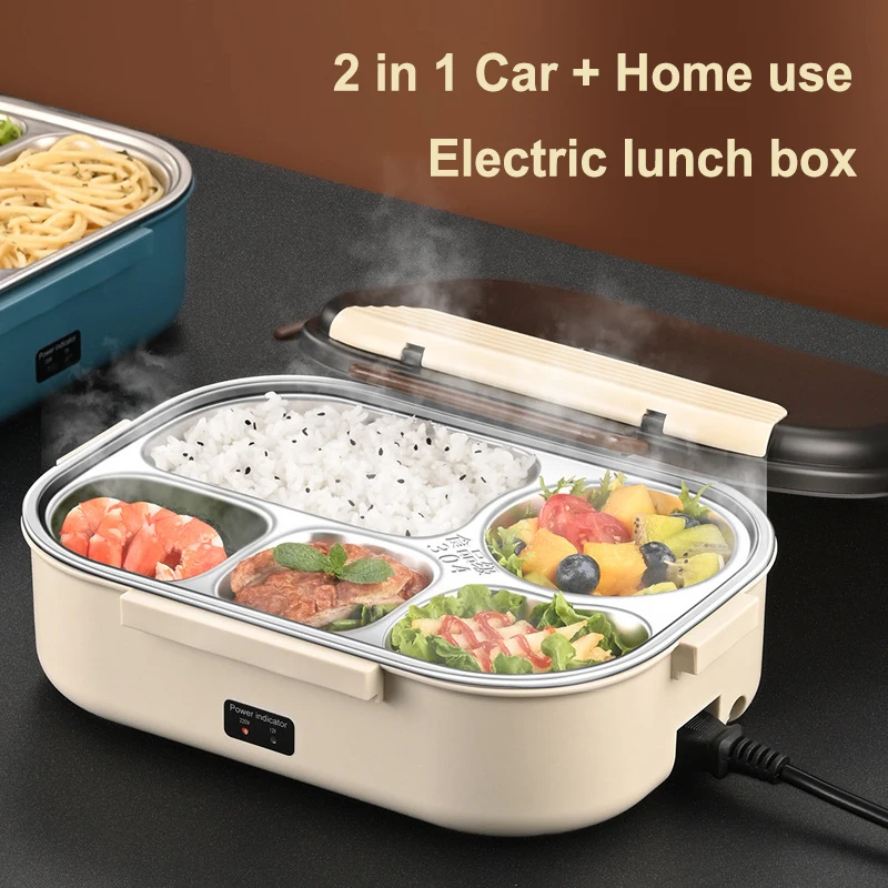Multi-functional Electric Heating Lunch Box With Home Use