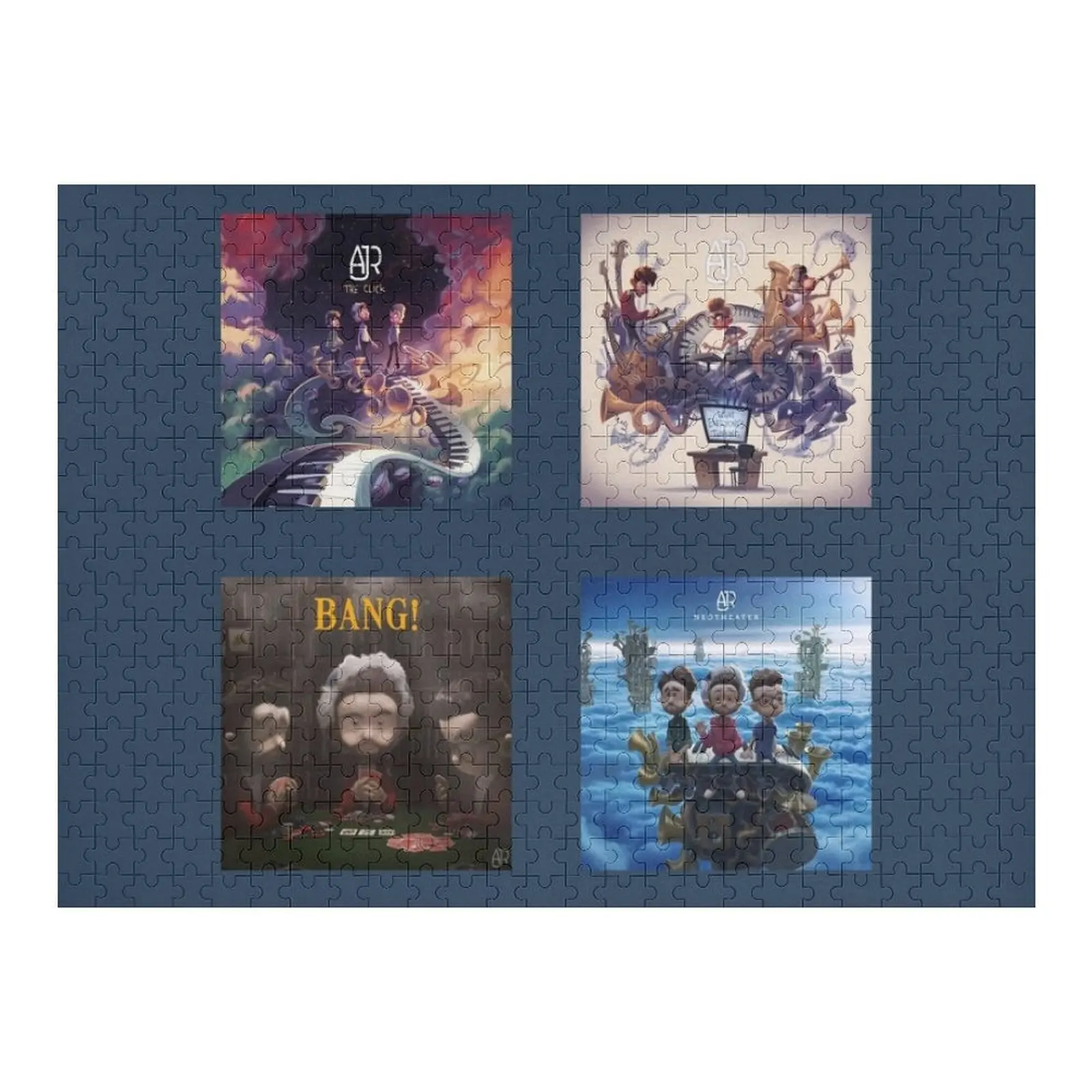 

AJR Album Pack Jigsaw Puzzle Novel Toys For Children 2022 Customizeds For Kids Customized Picture Puzzle