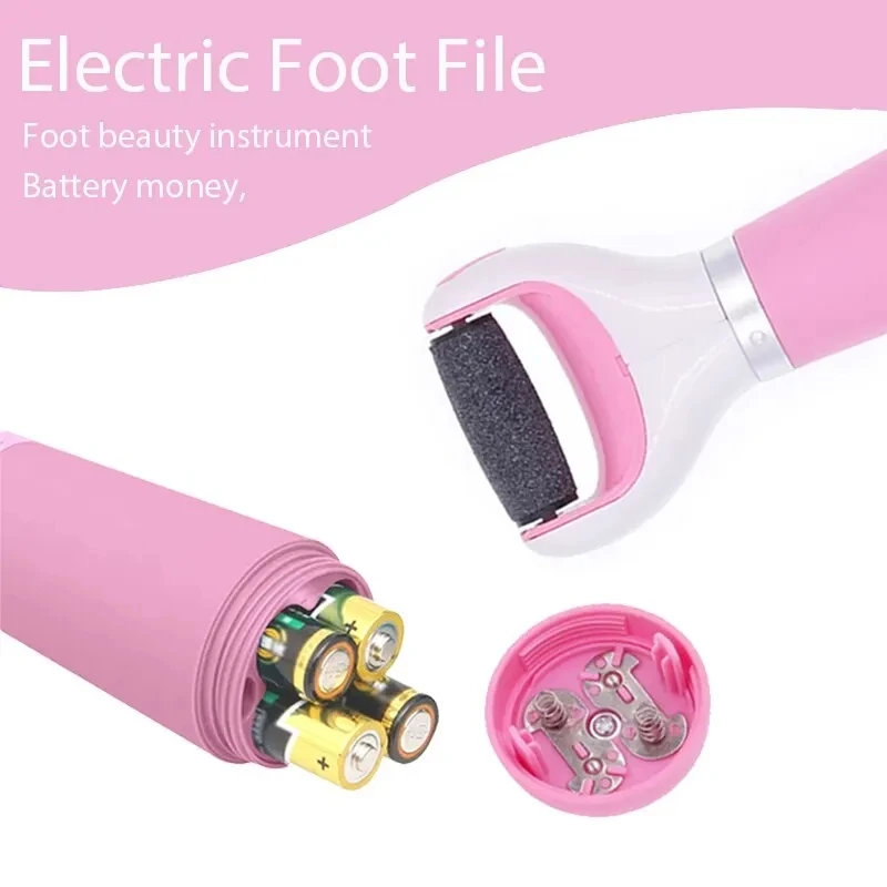 Foot Care Tool Electric Foot File Foot Callouses Dead Skin Remover Shaver Remove Dry Dead Hard Cracked Skin Safe and Painless 5