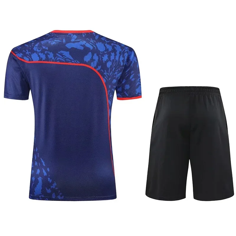 Table tennis sets Men/Women Kids Badminton Clothes sports Training T shirts Jersey Table Tennis Shirt Uniforms Customize