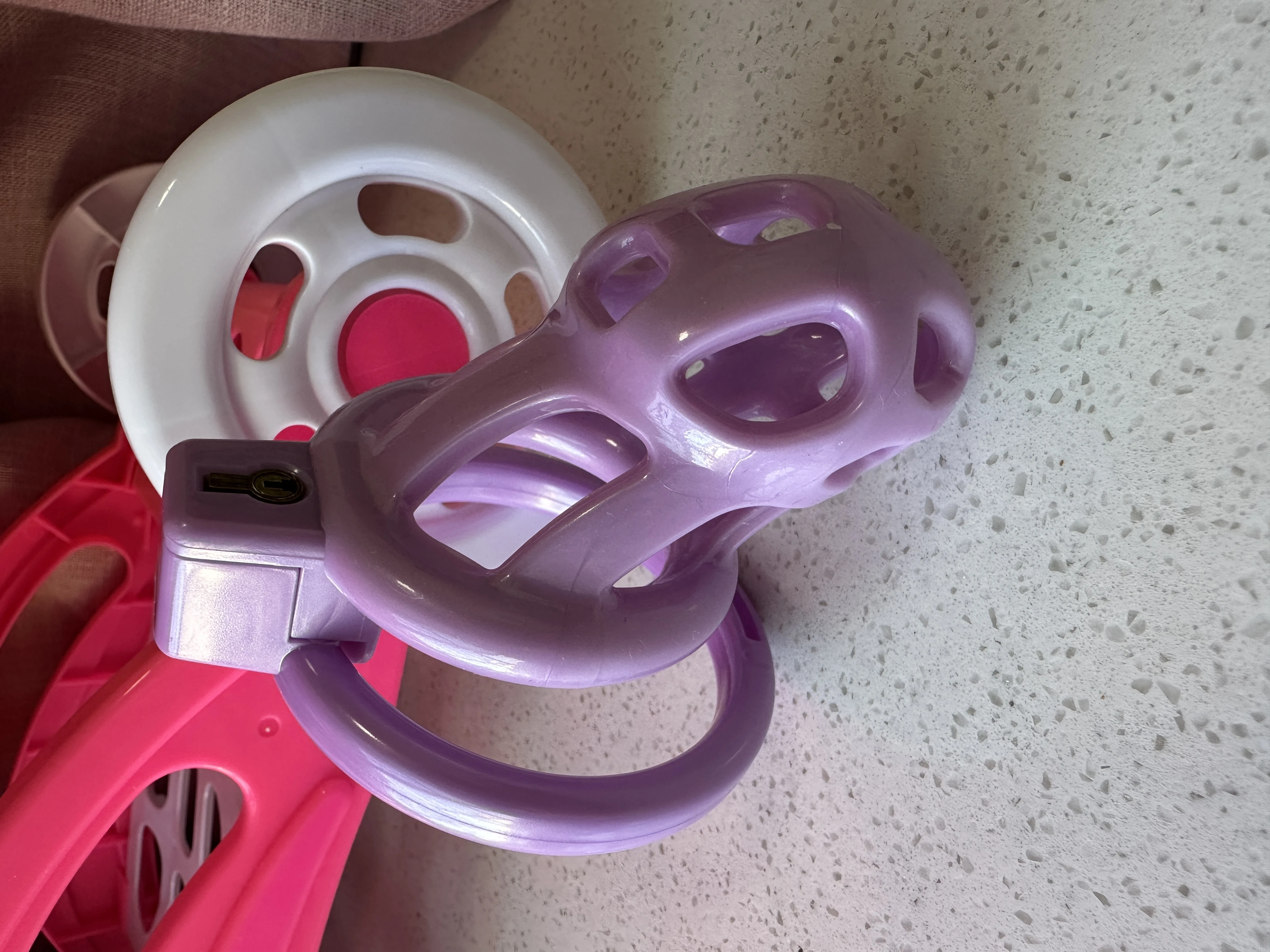 Sex Breasts Chastity Cock Cage Kit