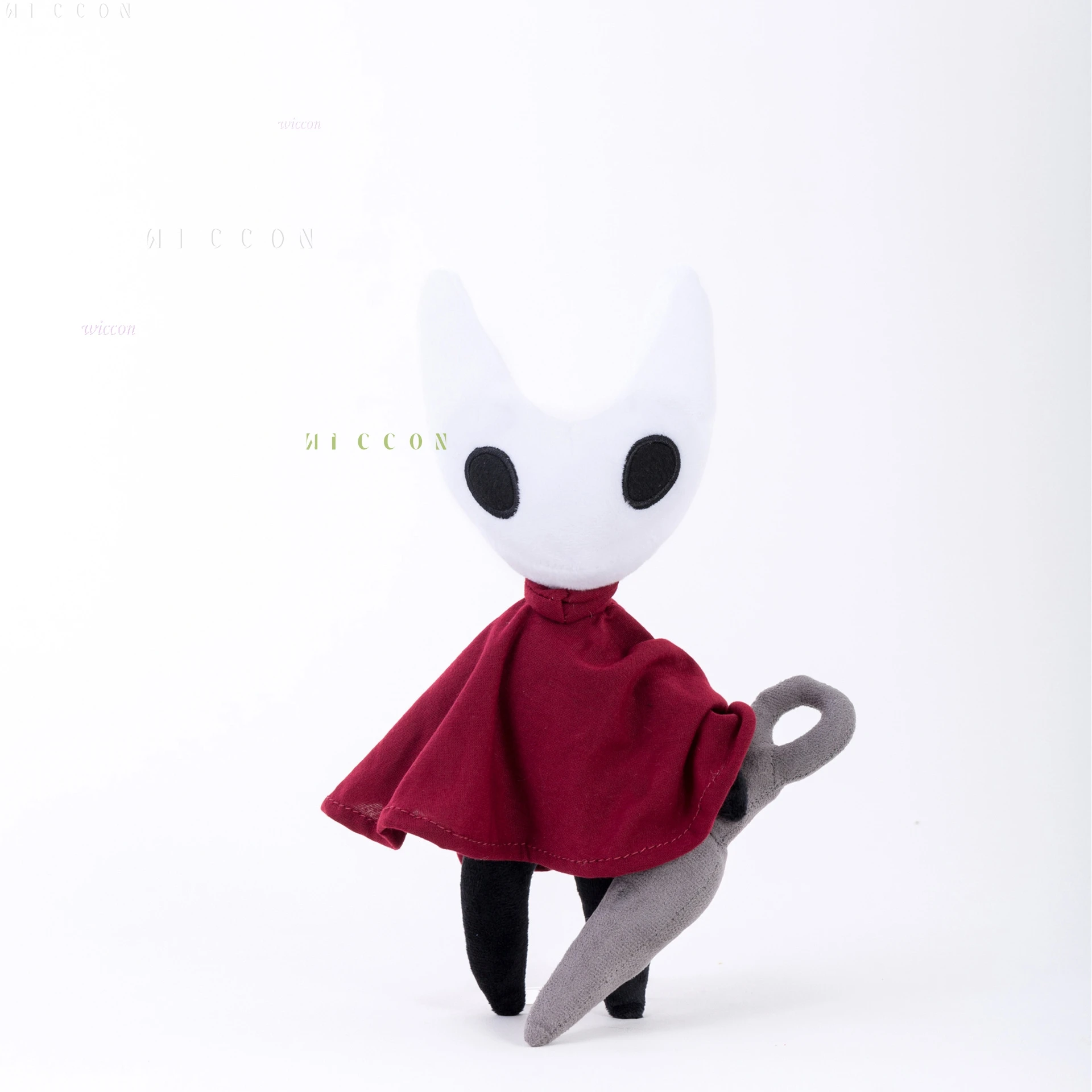 Disfraz De Hollow Silksong – Capa Roja Y Máscara Para Cosplay, Halloween Y Fiestas Temáticas (talla única)
