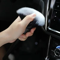 Car Detailing Brush Super Soft Auto Interior Detail Brush With Synthetic Bristles Car Dash Duster Brush Accessories 2