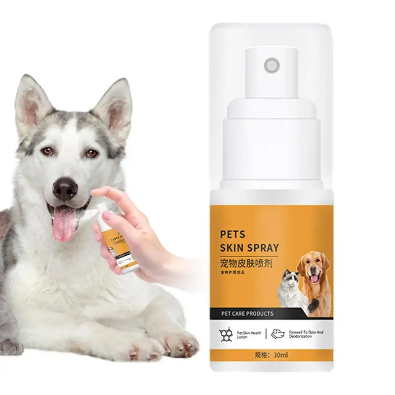 

Dog Itch Relief Spray 30ml Hot Spot Itch Relief Spray Mild Portable Natural Alleviates Skin Care Spray Dog Dry Skin Spray