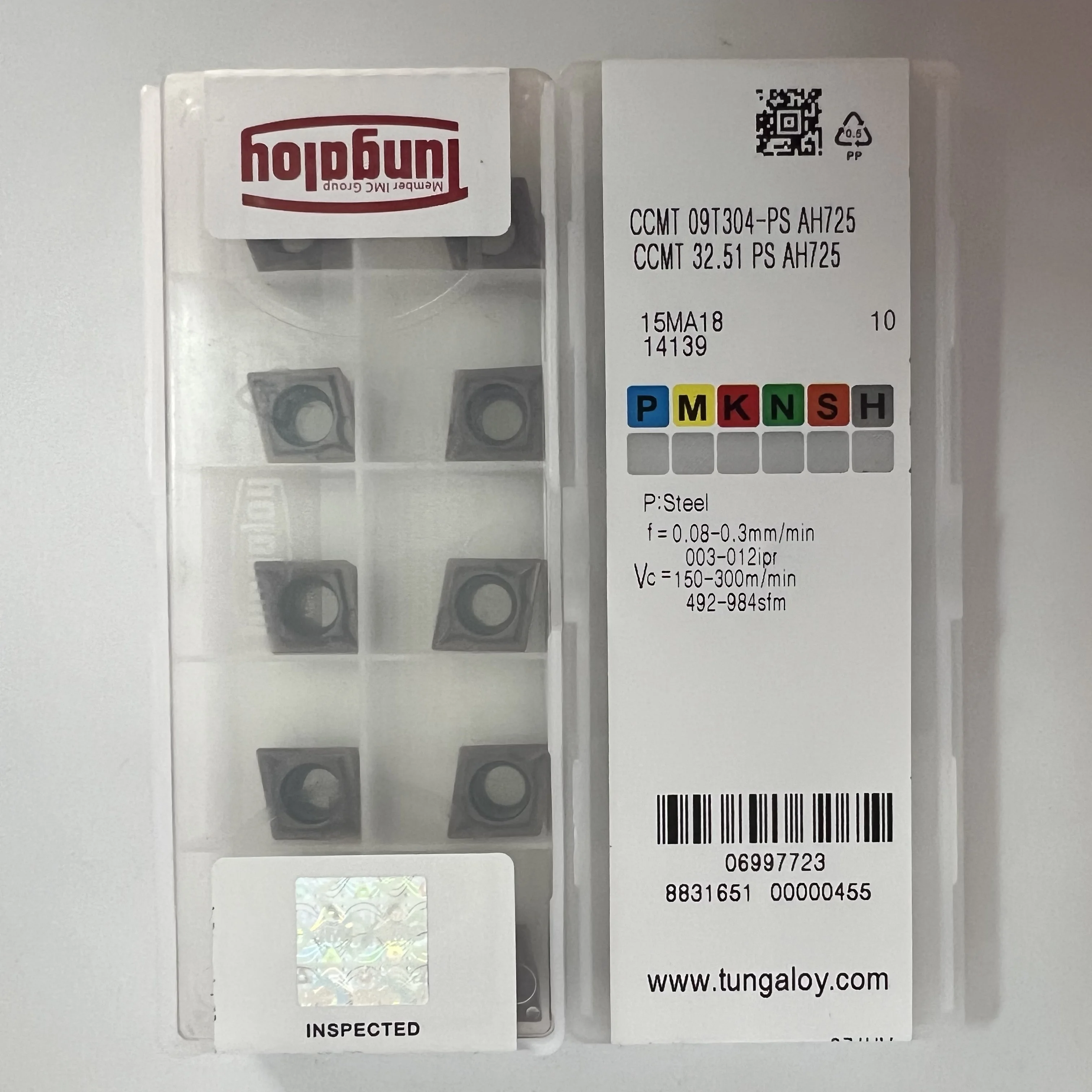 Фрезерный станок с ЧПУ CCMT09T304-PS AH725