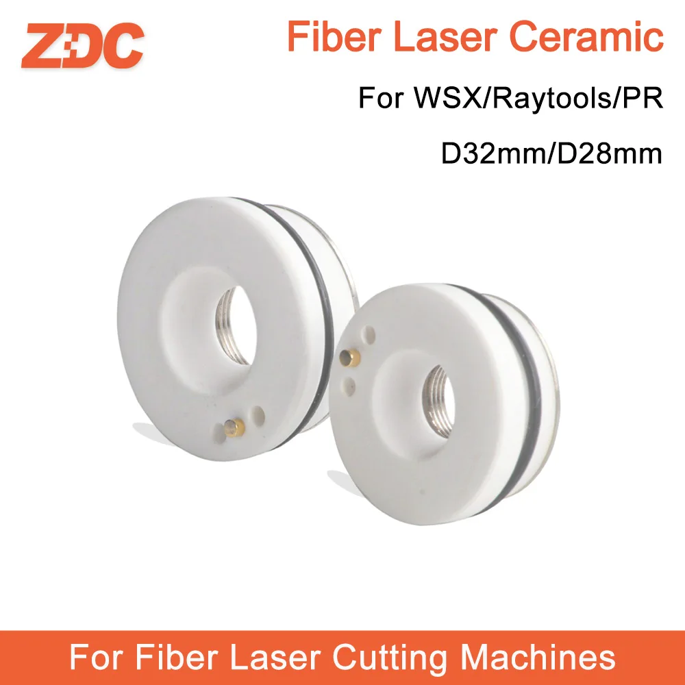 Laser Nozzle Holder 28/32mm ProCutter/WSX/Raytools ceramic KT B2 CON P0571-1051-00001 For Fiber Laser Cutting Head
