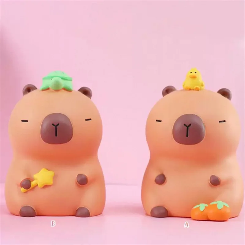 Emotional Capybara Money Bank Vinyl Cute Cartoon Savings Box