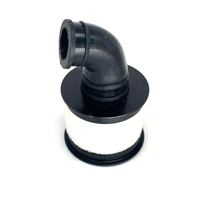 Filtre à air RC 1:10 démonté, exposant la mousse et le pré-filtre en mousse fine.