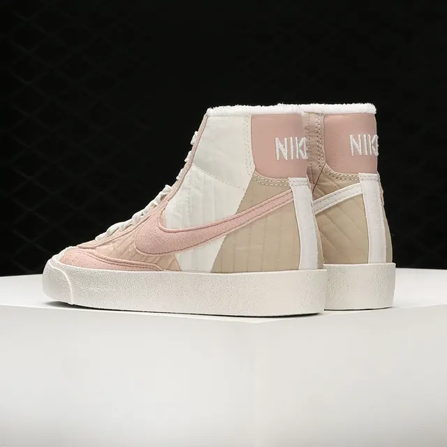Nike oficial genuino BLAZER Pioneer zapatos deportivos casuales de caña alta para mujer DO7445-261