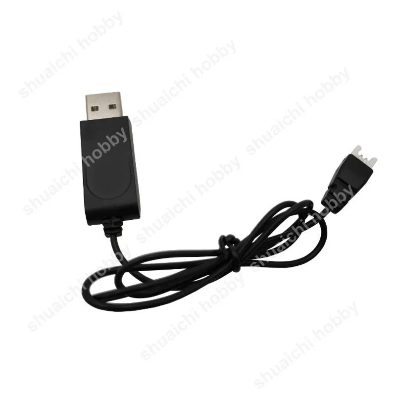 1PCS Foam Hand Throwing Glider 3.7V USB Charging Cable JST 51005 XH2.54 PH2.0 SM Plug Charger Adapter Wire for RC Plane Drone