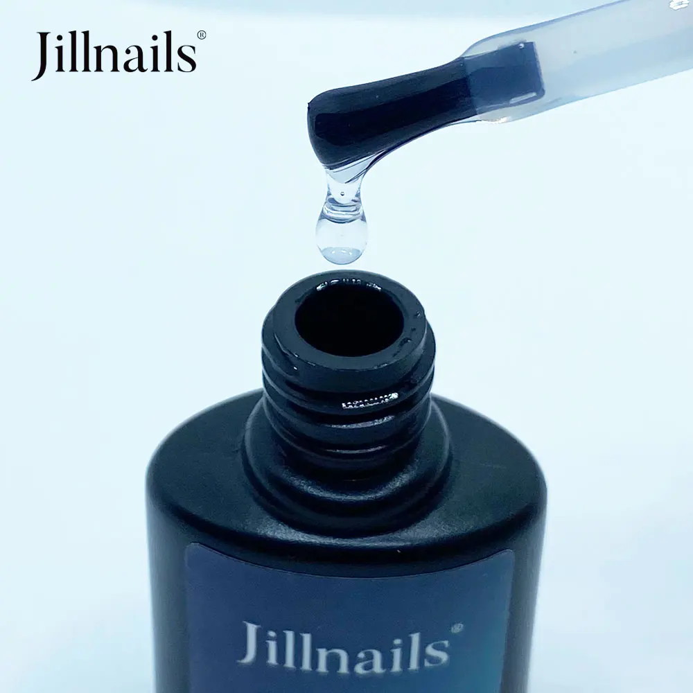 Jillnails No Wipe Top Coat UV Nail Gel  Non Sticky Topcoat 10ml 2