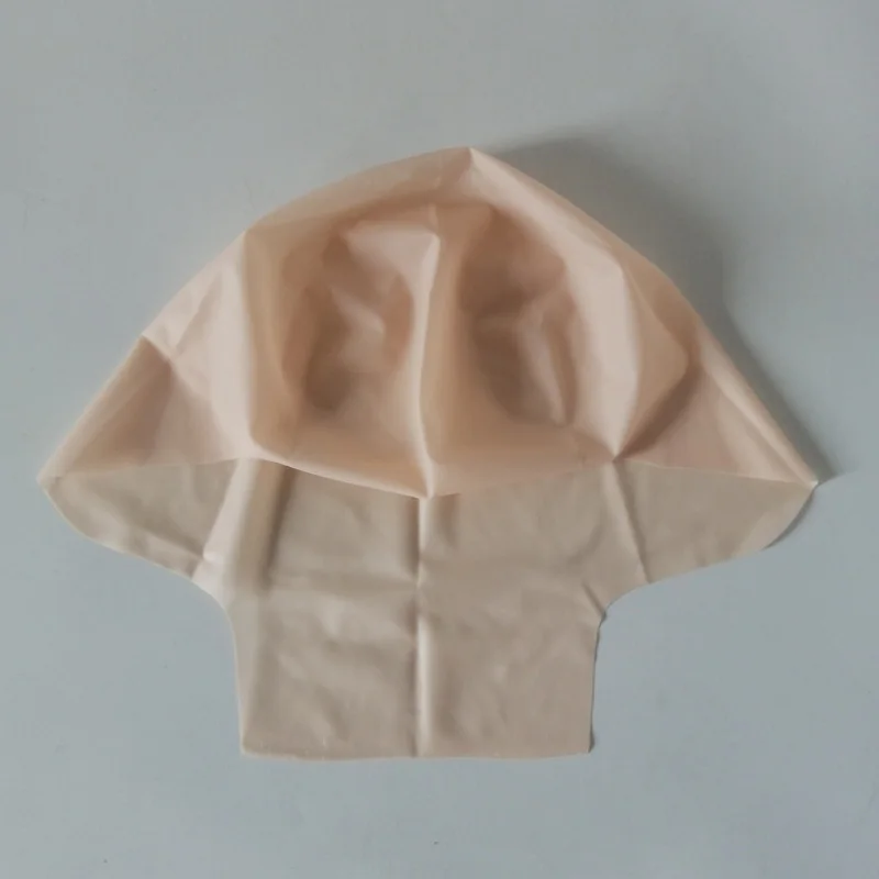 Latex Bald Head Cover Fake Skin Without Shaving Performance Props Monk Nun