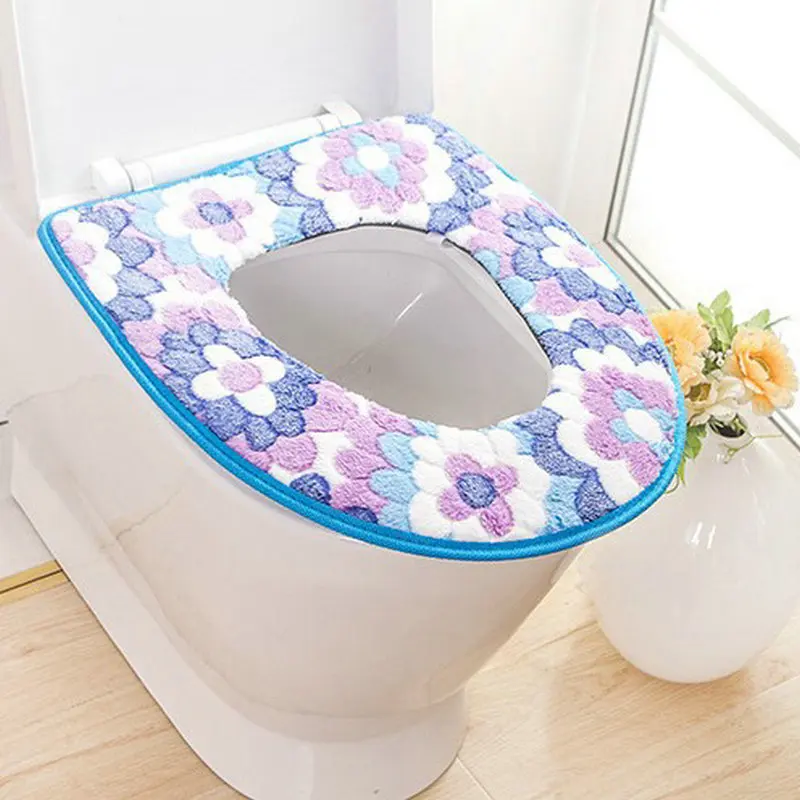 Toilet Seat Cover Toilet Seat Washable Warmer Mat Cover Pad Cushion Bathroom Toilet Seat Cover Toilet Seat Cover,Toilet Seat Accessories