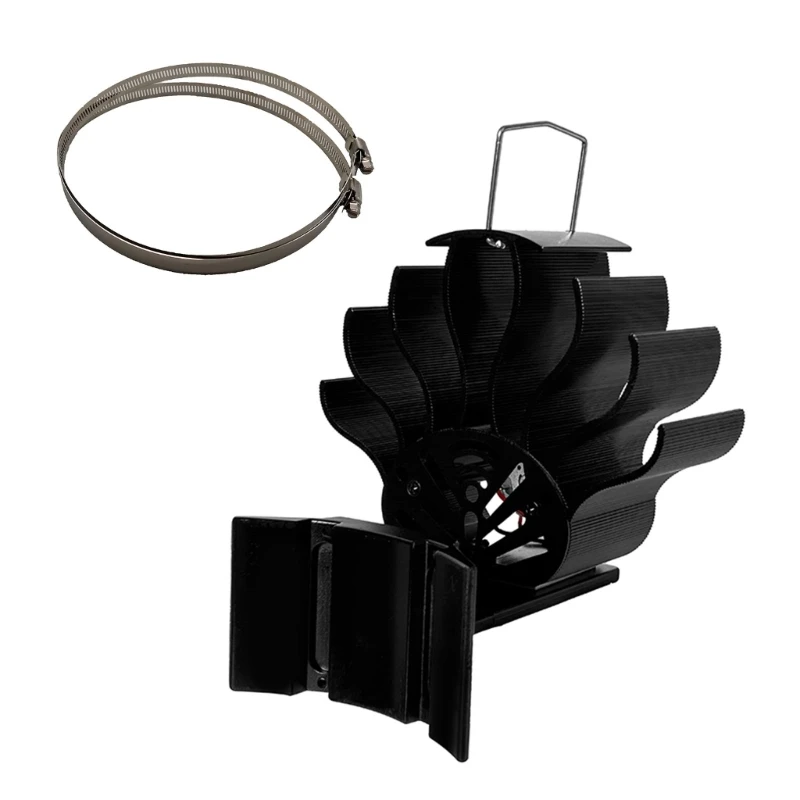 

E5BE Optimize Heat Output with this Heat Powered Stove Fan Warm Air Saving Fuels