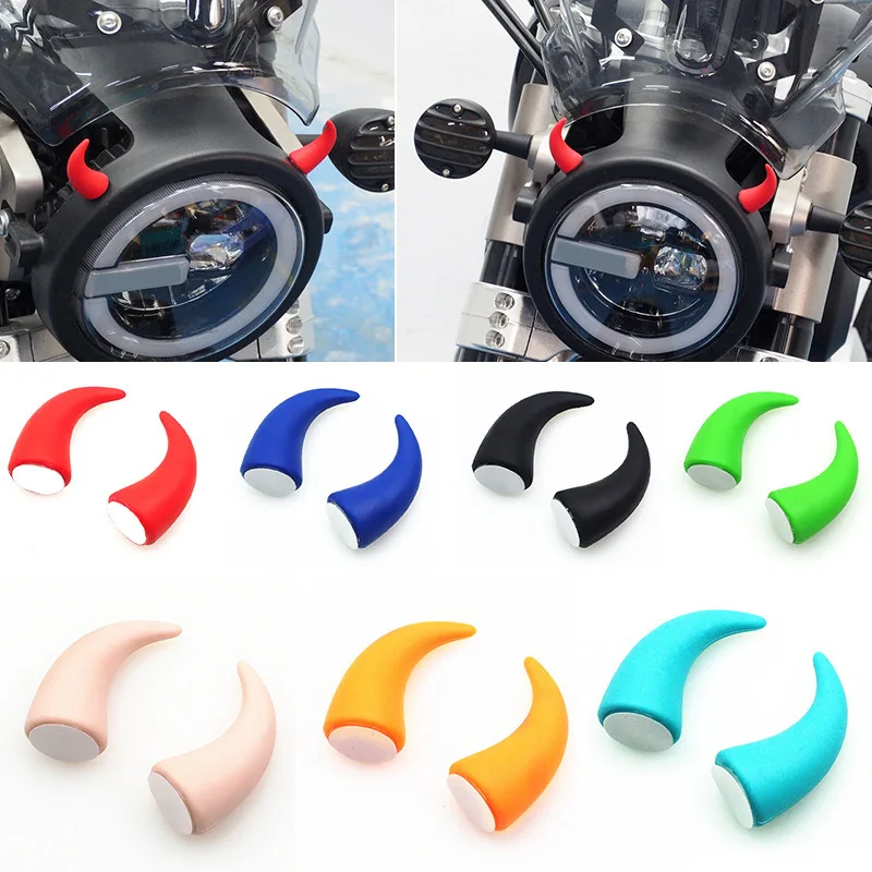 Devil Horn Lenkrad Aufkleber Mit Strasssteinen - Bling Bling Dekoration Für Auto Armaturenbrett