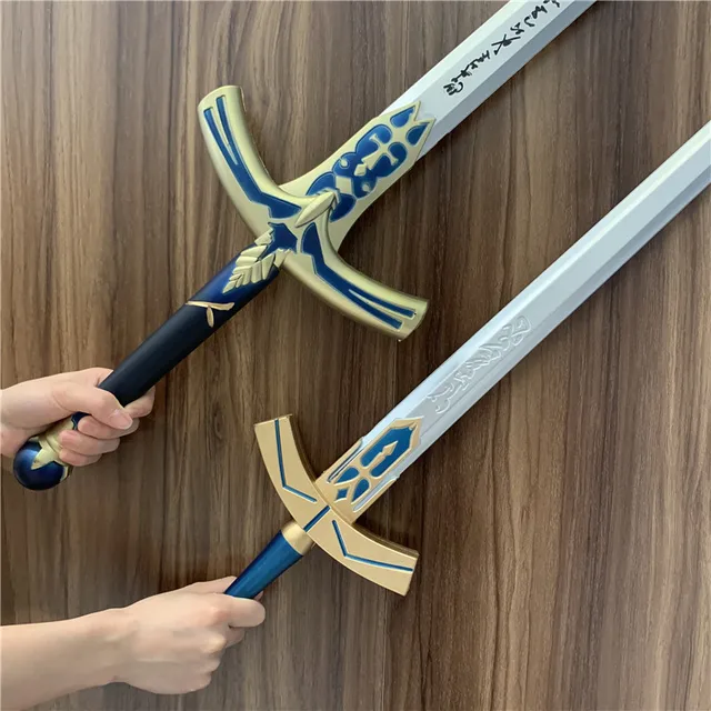 Fate運命長夜黒化セイバー誓約勝利の剣 武具 模造刀 Cosplay 石