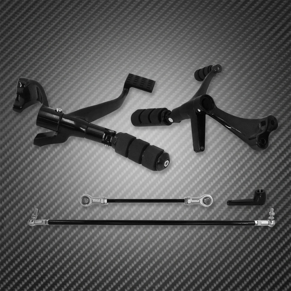 Motorcycle Black Forward Controls Kit for Harley Sportster