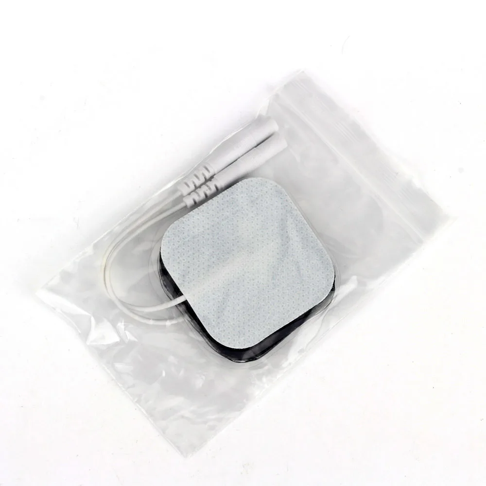 4x4cm Electrode Pads Gel For Tens Acupuncture Physiotherapy Massager Patches Slimming Pulse EMS Muscle Stimulator Sticker