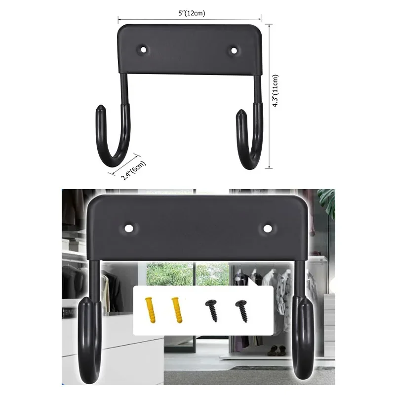 Laundry Board Ironing Board Wall Mount Hook Hanger Universal Holder Home Laundry Room Ironing Board Shelf Storage Rack Laundry Accessories