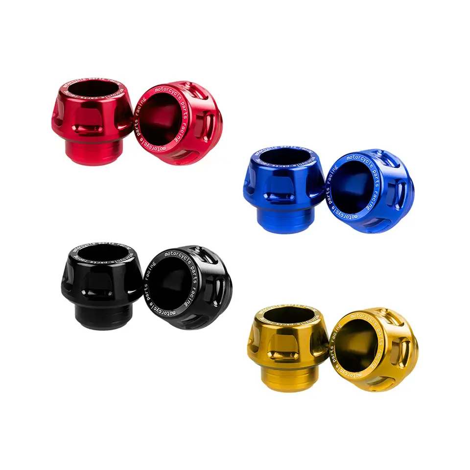 Patins De Protection Pour Fourche Moto – Lot De 2, Alliage Aluminium Et ABS | Anti-chute, Pour La Plupart Des Modèles