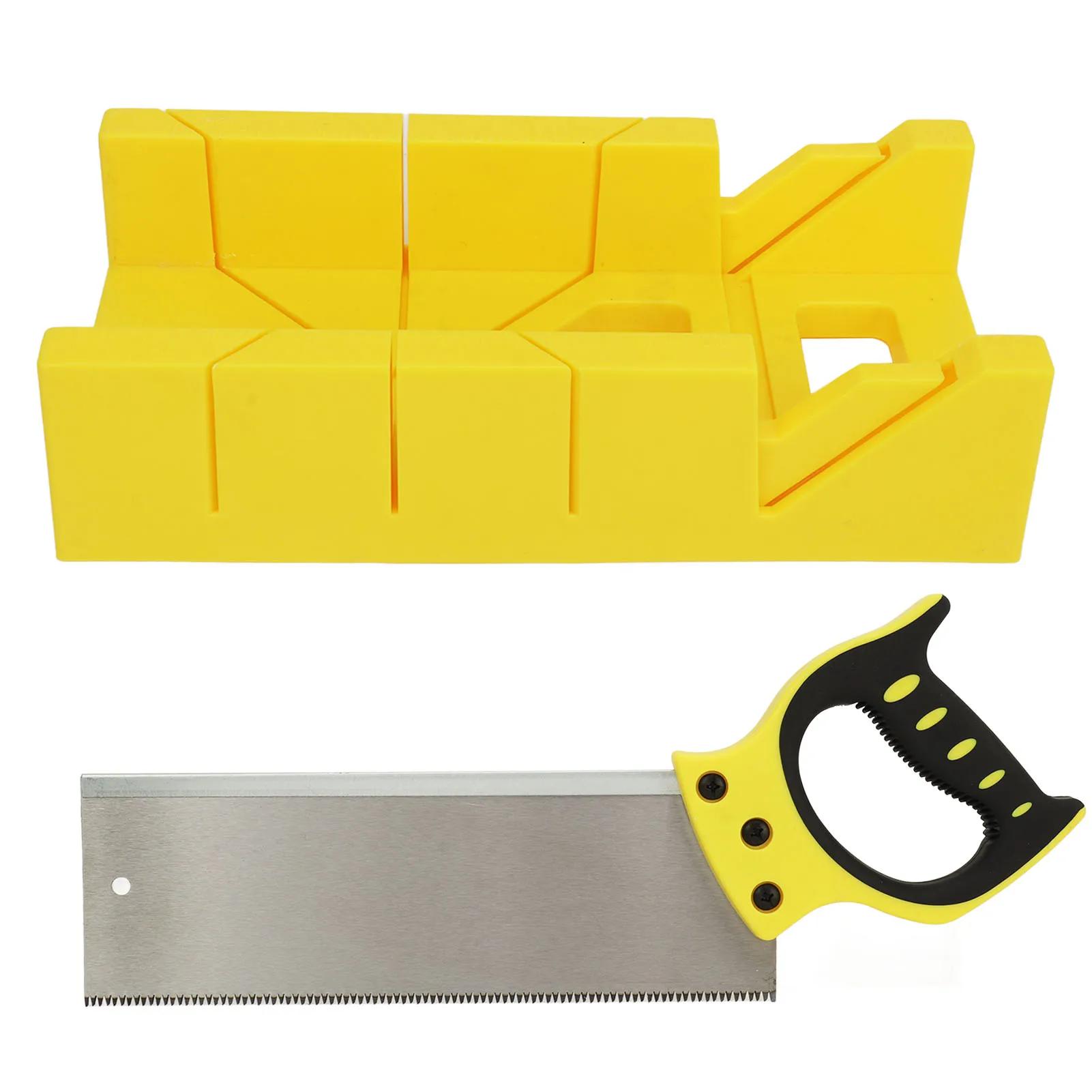 

Saw Storage Box TPR Wrapping Handle Lightweight Multi Angle Slots Hand Mitre Saw Accurate Sawing for Home Decoration Projects