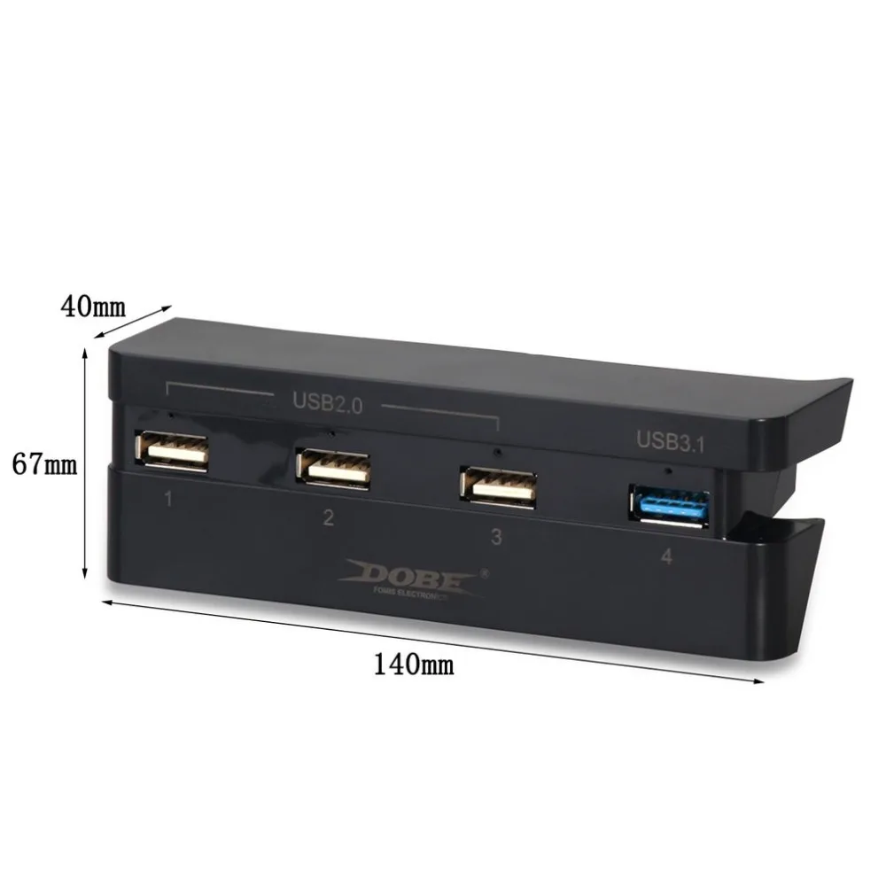 Super de Alta Adequado para Sony 4 em 1 Velocidade Playstation Magro Ps4 Console Preto Controlador Acessório 2.0 Hub Usb 4 6 Computers & Electronics