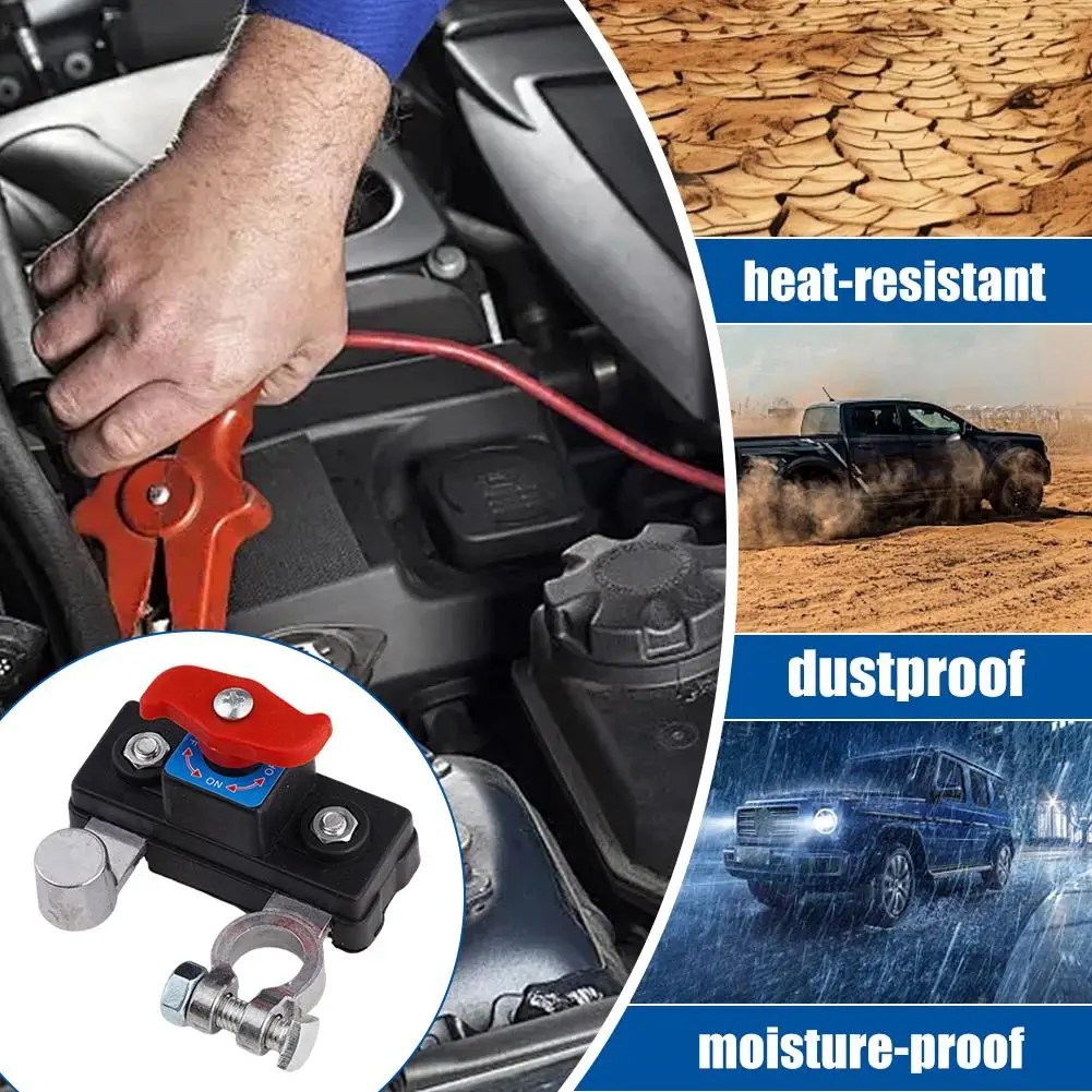 Remote Car Battery Disconnect Switch - DC 12V Automatic Power Shut-Off