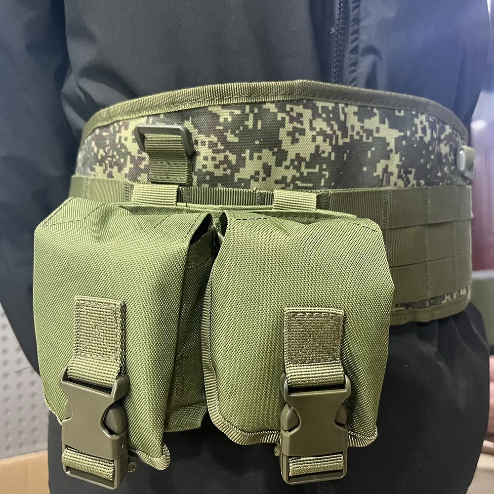 Molle Single Double Frag Grenade Pouch EDC Tool Bag Outdoor Hiking Hunting Airsoft Mag Holster Waist Bags M67 LBT Vest Pouches