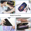Classic Messi Football Pencil Case Double Layer Large-capacity Office Supplies Pen Case Amazing Gift For Soccer Fan 5
